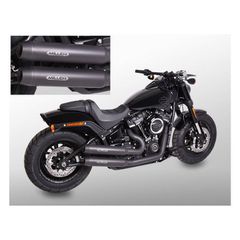 Miller, Bronco 2-2 exhaust system. Euro 4. Matte black