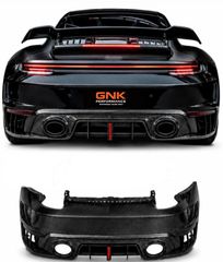 ΠΡΟΦΥΛΑΚΤΗΡΑΣ ΠΙΣΩ DRY CARBON REAR BUMPER with REAR DIFFUSER PORSCHE 911 992.1 TURBO S T 2020 - 2025