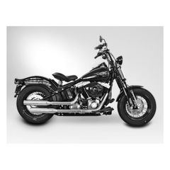 Miller, Hunter slip-on mufflers. Euro 3. Polished