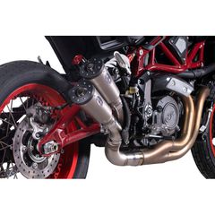 V Performance, Thunder slip-on muffler set for FTR. Titanium-thumb-1