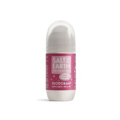 SaltoftheEarth Vegan Αποσμητικό, Επαναγεμιζόμενο Roll-On 75ml, Strawberry