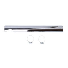 Paughco, Low front heatshield. Chrome-thumb-1