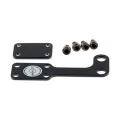 Cult-Werk, ignition coil relocation bracket kit. Black-thumb-1