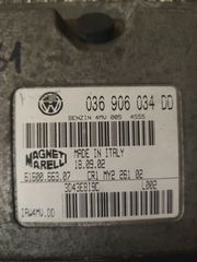 VW Polo Skoda fabia seat ibiza BBY 1.4 εγκέφαλος κινητήρα 036906034DD IAW4MV.DD-thumb-1