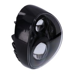 Bright, LED breakout headlamp unit. Black-thumb-1