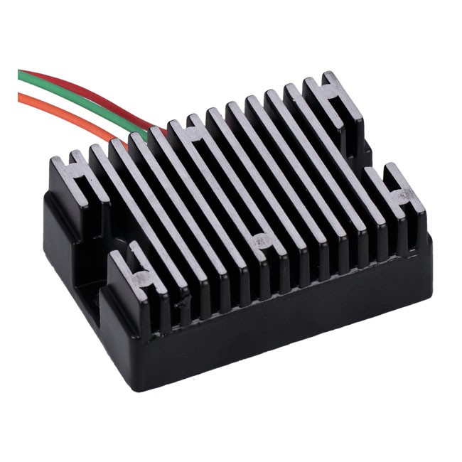 MCS, voltage regulator/rectifier. Black