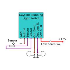 Axel Joost Elektronik, Daytime Running Light switch-thumb-3
