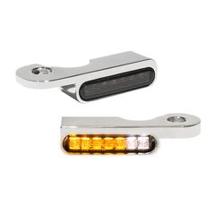 HeinzBikes, Stripes turn signals. Chrome