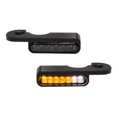 HeinzBikes, ''Stripes'' below bar turn signals. Black anodized