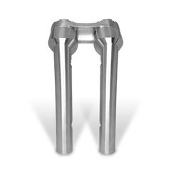 HeinzBikes, Clubstyle pullback risers 6". Silver/Silver-thumb-2