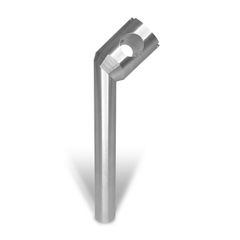 HeinzBikes, Clubstyle pullback risers 8". Silver-thumb-1
