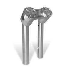 HeinzBikes, Clubstyle pullback risers 10". Silver/Silver