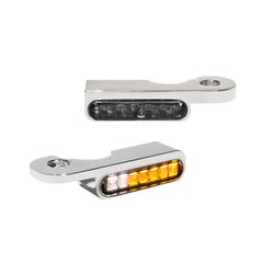 HeinzBikes, HeinzBikes, Stripes turn signals. Chrome