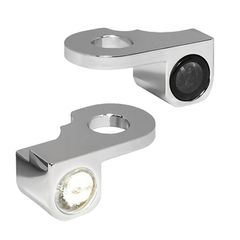 HeinzBikes, Nano below bar turn signals. Chrome