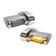 HeinzBikes, Micro Winglets turn signal set. Chrome