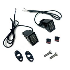 Custom Dynamics, Rear Strut Mount Led Turn Signals. Black-thumb-2