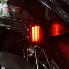 Custom Dynamics, Rear Strut Mount Led Turn Signals. Black-thumb-1