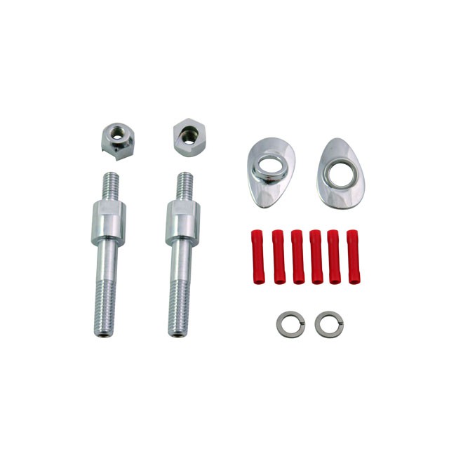 Turn signal relocation kit
