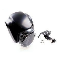 Cult-Werk, headlamp & mask kit ''NRS style. Gloss black
