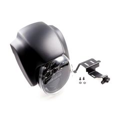 Cult-Werk, headlamp & mask kit "NRS style". Matte black