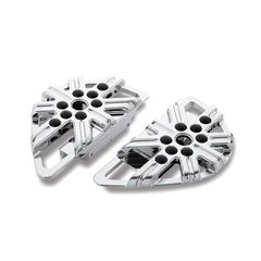 Arlen Ness, 10-gauge passenger floorboards chrome