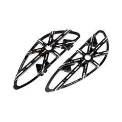Arlen Ness, 10-gauge rider floorboards black