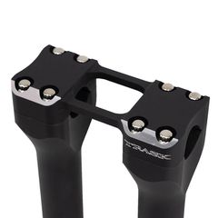 Trask, Assault risers 6". Black reverse cut-thumb-3