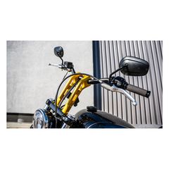PM, 1-1/4" Phatbar & 12" riser kit. Gold Ops-thumb-8