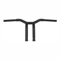Burly, Dominator raked 1-1/4" T-bar 10" rise. Matte black