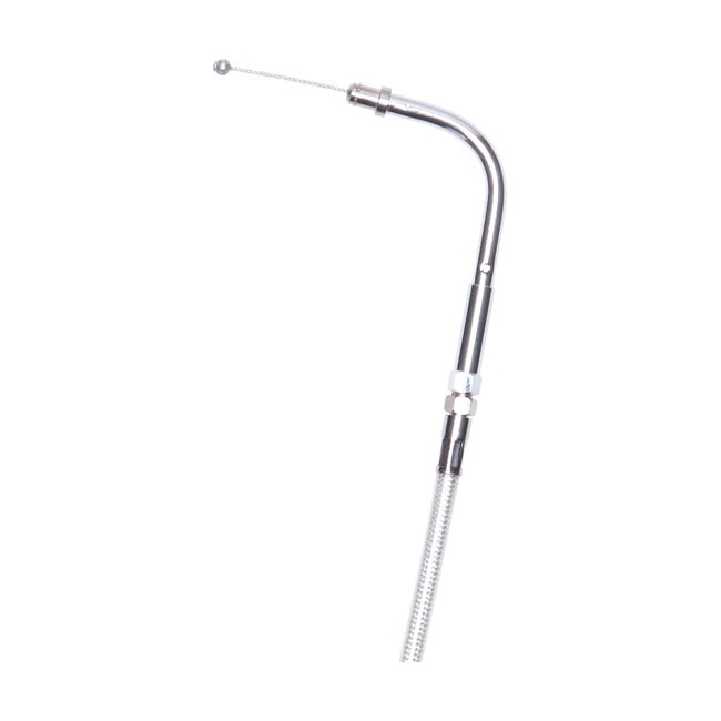 MCS, throttle cable 42" (107cm). Chrome