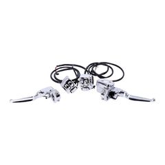 Handlebar control, switch & wiring kit. CAN-bus. Chrome