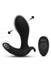 B-Vibe Expand Anal Plug - Black-thumb-2