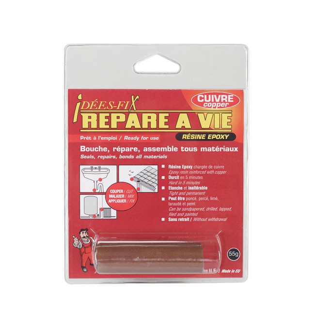 Pressol, Ides-Fix moldable metal. Copper, 55 grams