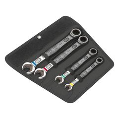Wera ratcheting wrench set Joker open/ box end - Metric