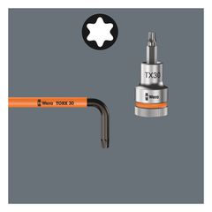 Wera Torxr key multicolor red - TX40-thumb-3