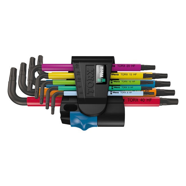Wera Torxr key set multicolor