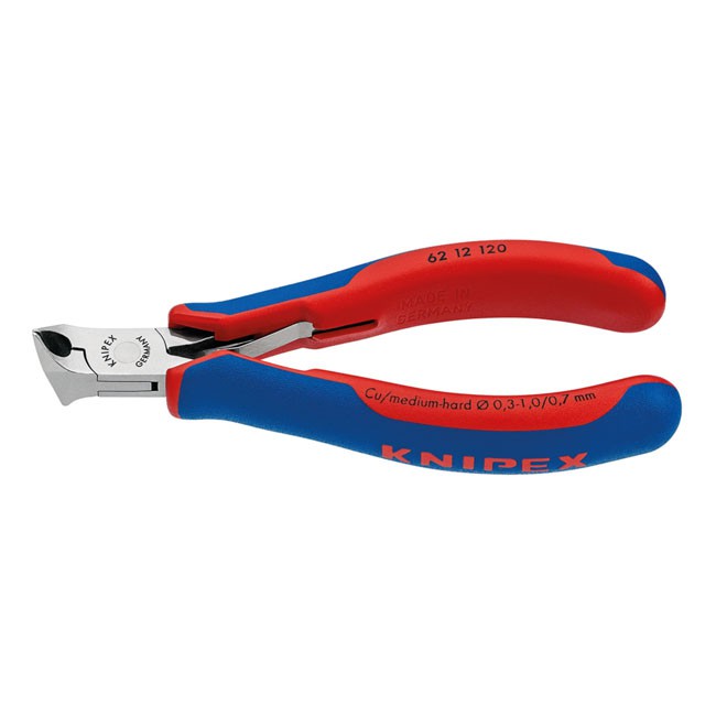 Knipex electronics oblique cutting nipper 120mm