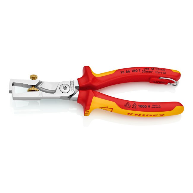 Knipex insulation strippers StriX 180mm VDE