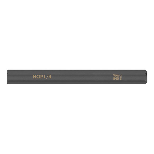 Wera Hex-plus bit for Impact screwdriver 1/4"