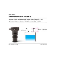 Motion Pro, type B adapter for cooling system tester-thumb-1
