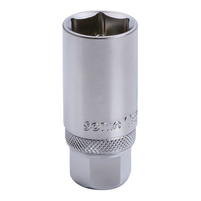 Sonic, spark plug socket with clip. 21mm