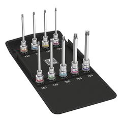 Wera Zyklop 1/2" drive extended Torxr socket bit set