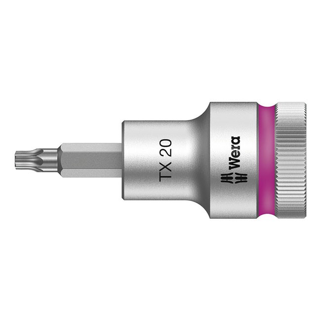 Wera Zyklop 1/2" Torxr socket bit with holding function