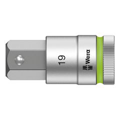 Wera Zyklop 1/2" Hex socket bit with holding function