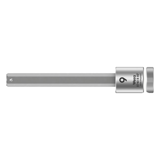 Wera Zyklop 3/8" Hex socket bit with holding function Metric