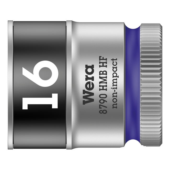 Wera Zyklop 3/8" socket with holding function - Metric 16.0