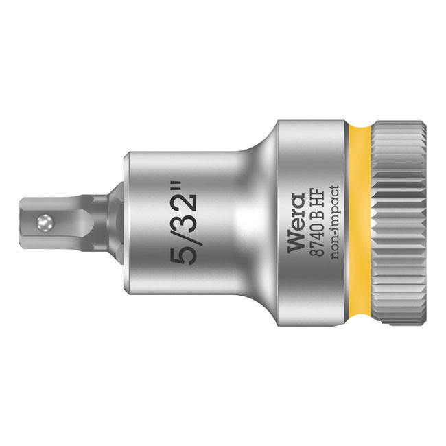 Wera Zyklop 3/8" Hex socket bit w/ holding function US sizes