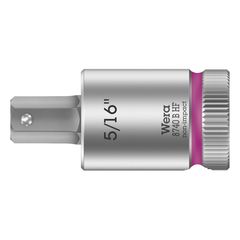 Wera Zyklop 3/8" Hex socket bit w/ holding function US sizes