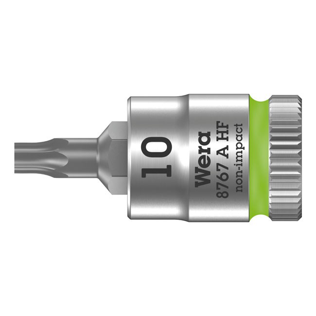 Wera Zyklop 1/4" Torxr socket bit with holding function
