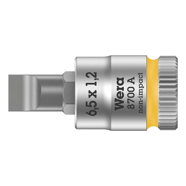 Wera Zyklop 1/4" Slotted socket bit